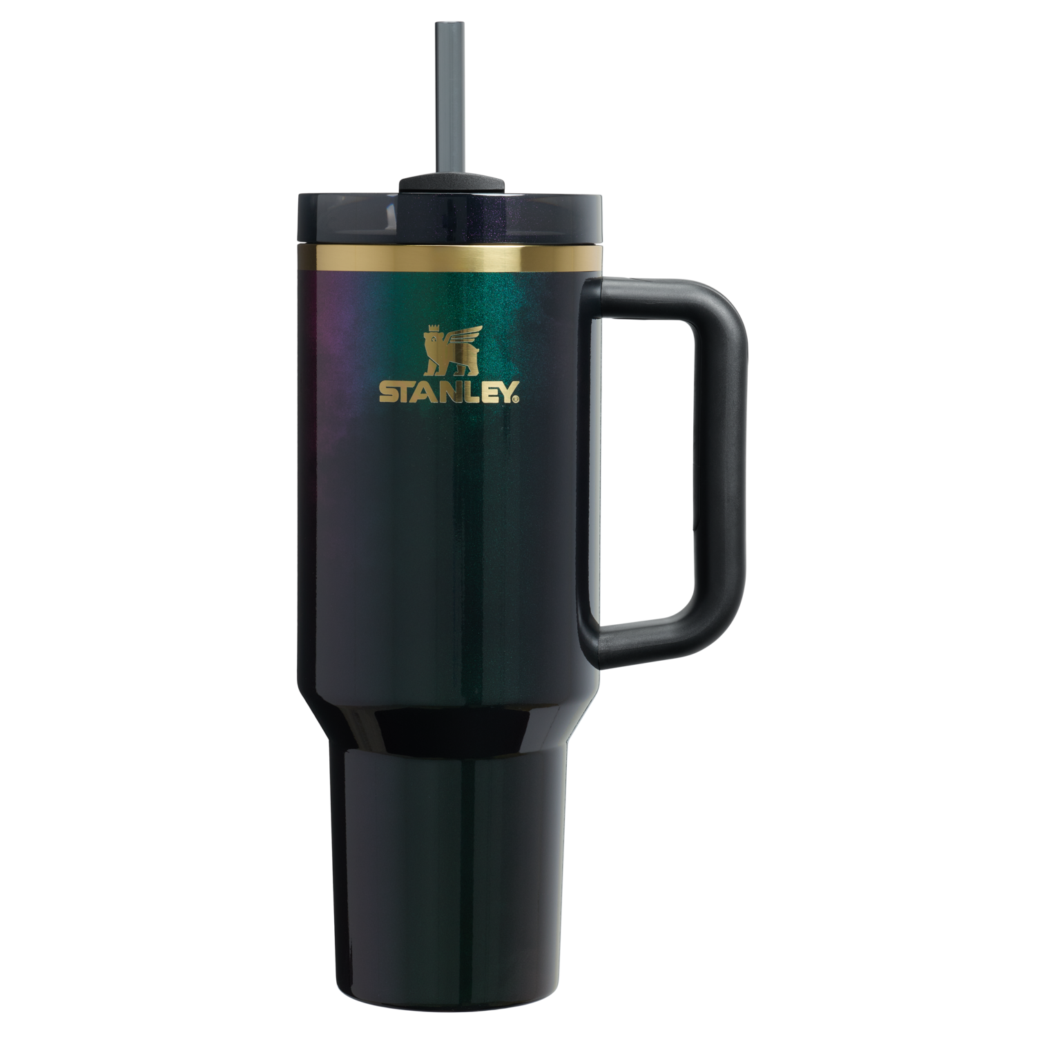 Car-Cup Friendly The Wicked for Good Quencher H2.0 Flowstate Tumbler D245R - 40oz Large Capacity Car-Cup Friendly Quencher - Elphaba For Good