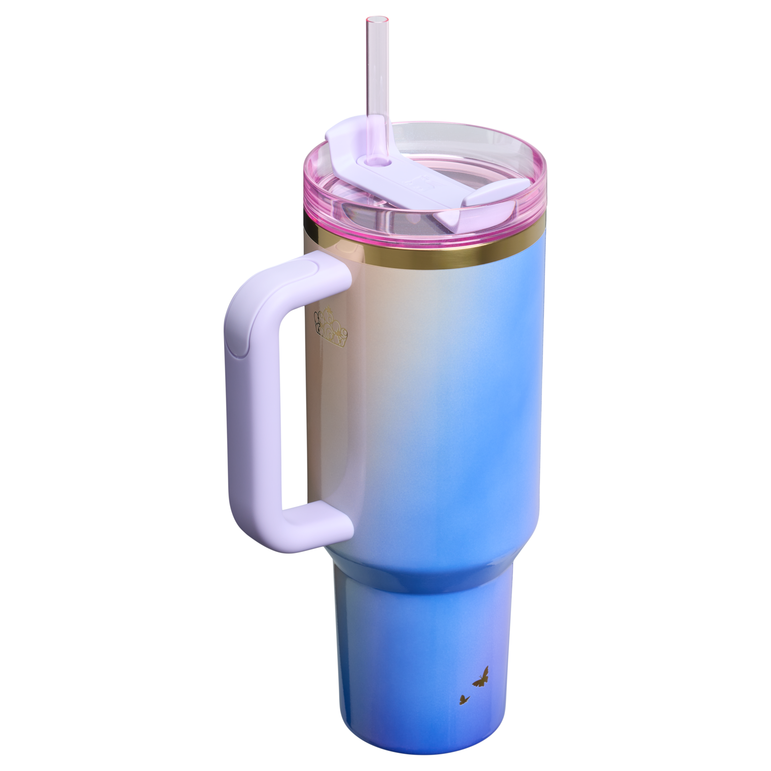 Car-Cup Friendly The Wicked for Good Quencher H2.0 Flowstate Tumbler D245R - 40oz Large Capacity Car-Cup Friendly Quencher Detail