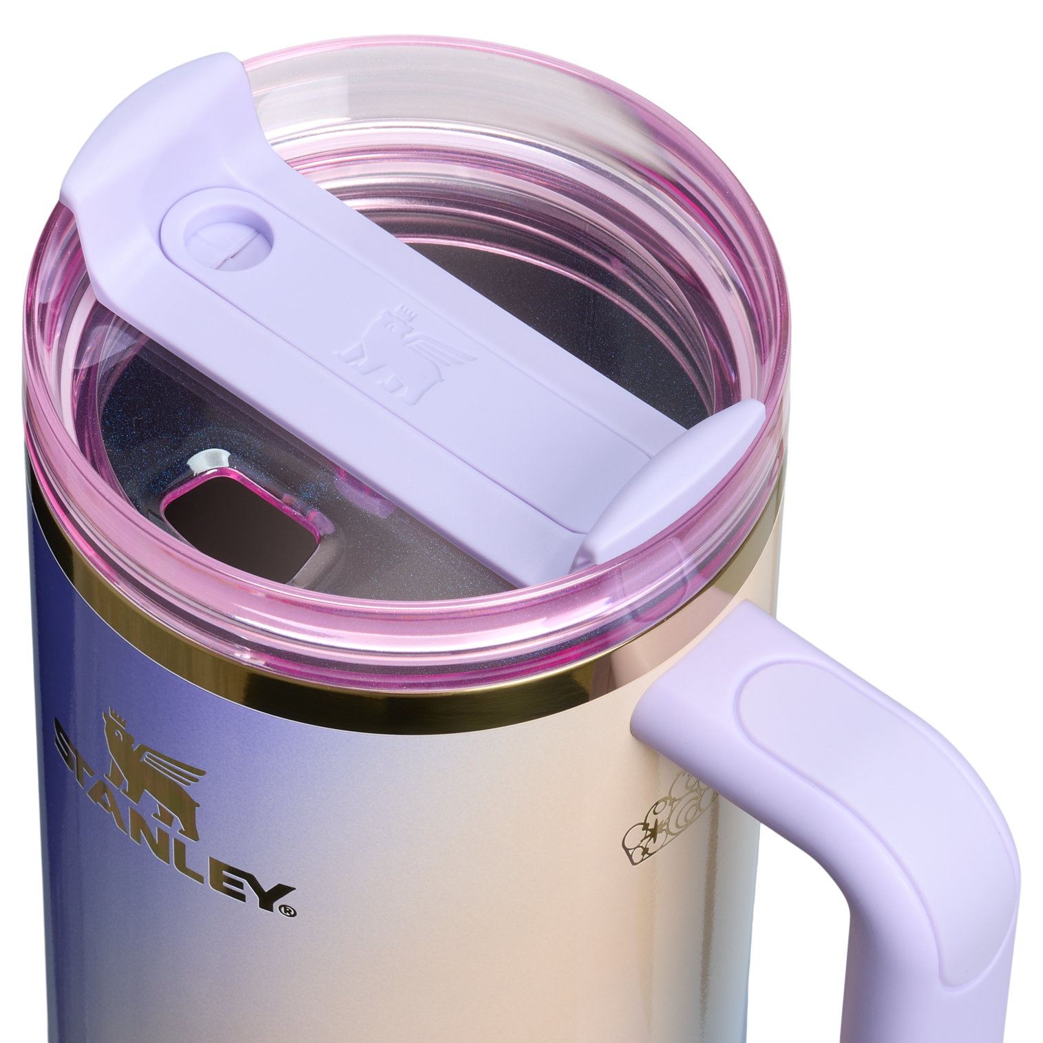 Car-Cup Friendly The Wicked for Good Quencher H2.0 Flowstate Tumbler D245R - 40oz Large Capacity Car-Cup Friendly Quencher Detail
