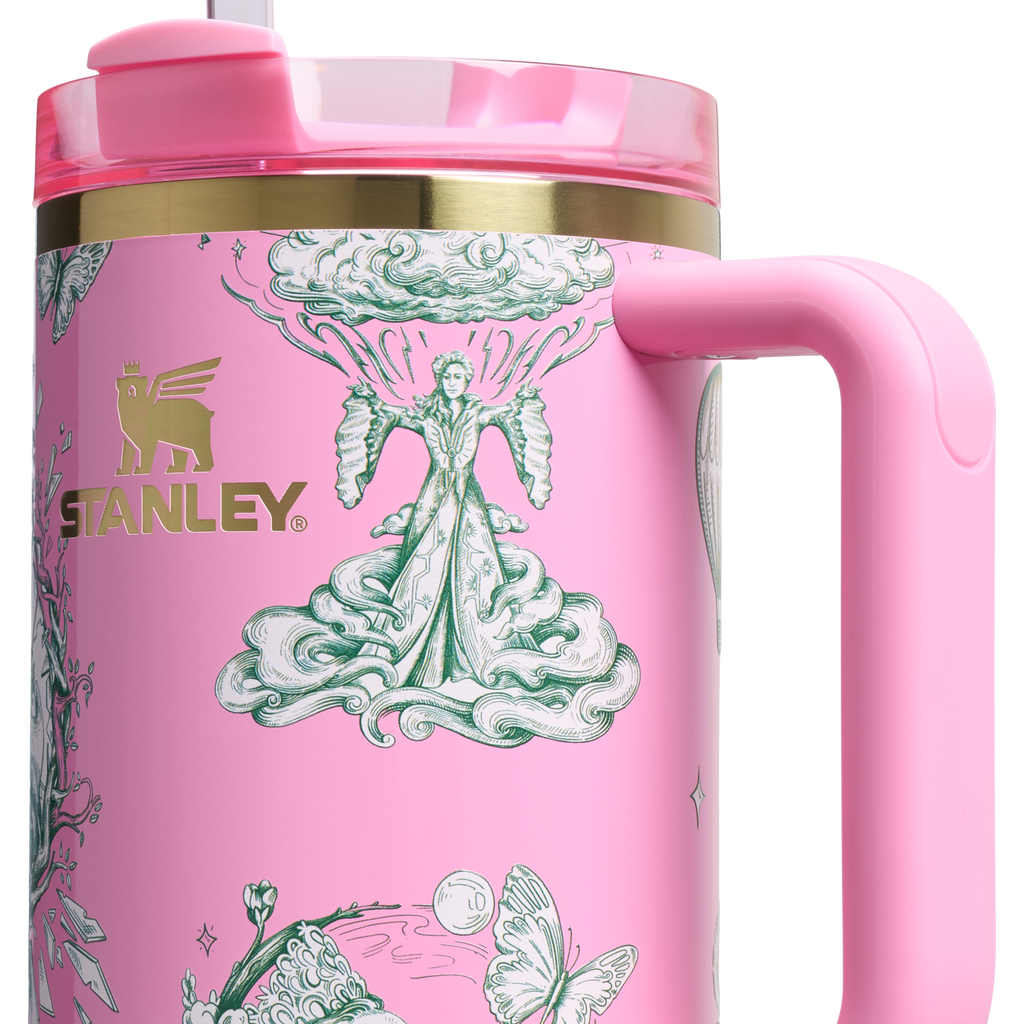Car-Cup Friendly The Wicked for Good Quencher H2.0 Flowstate Tumbler D245R - 40oz Large Capacity Car-Cup Friendly Quencher Detail