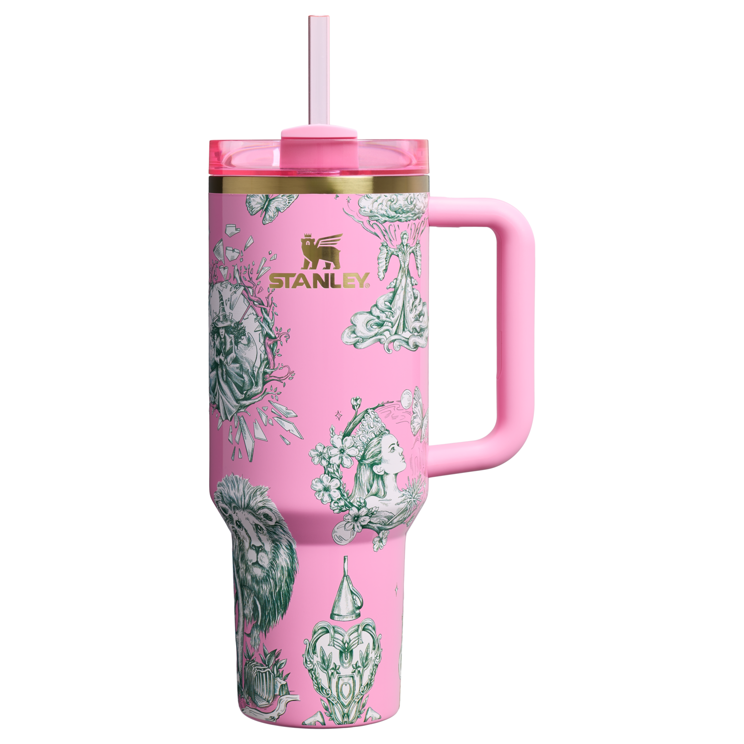 Car-Cup Friendly The Wicked for Good Quencher H2.0 Flowstate Tumbler D245R - 40oz Large Capacity Car-Cup Friendly Quencher - Ozian Reprise