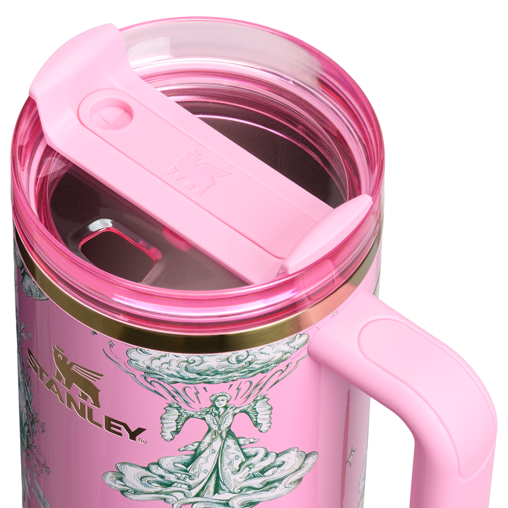 Car-Cup Friendly The Wicked for Good Quencher H2.0 Flowstate Tumbler D245R - 40oz Large Capacity Car-Cup Friendly Quencher Detail