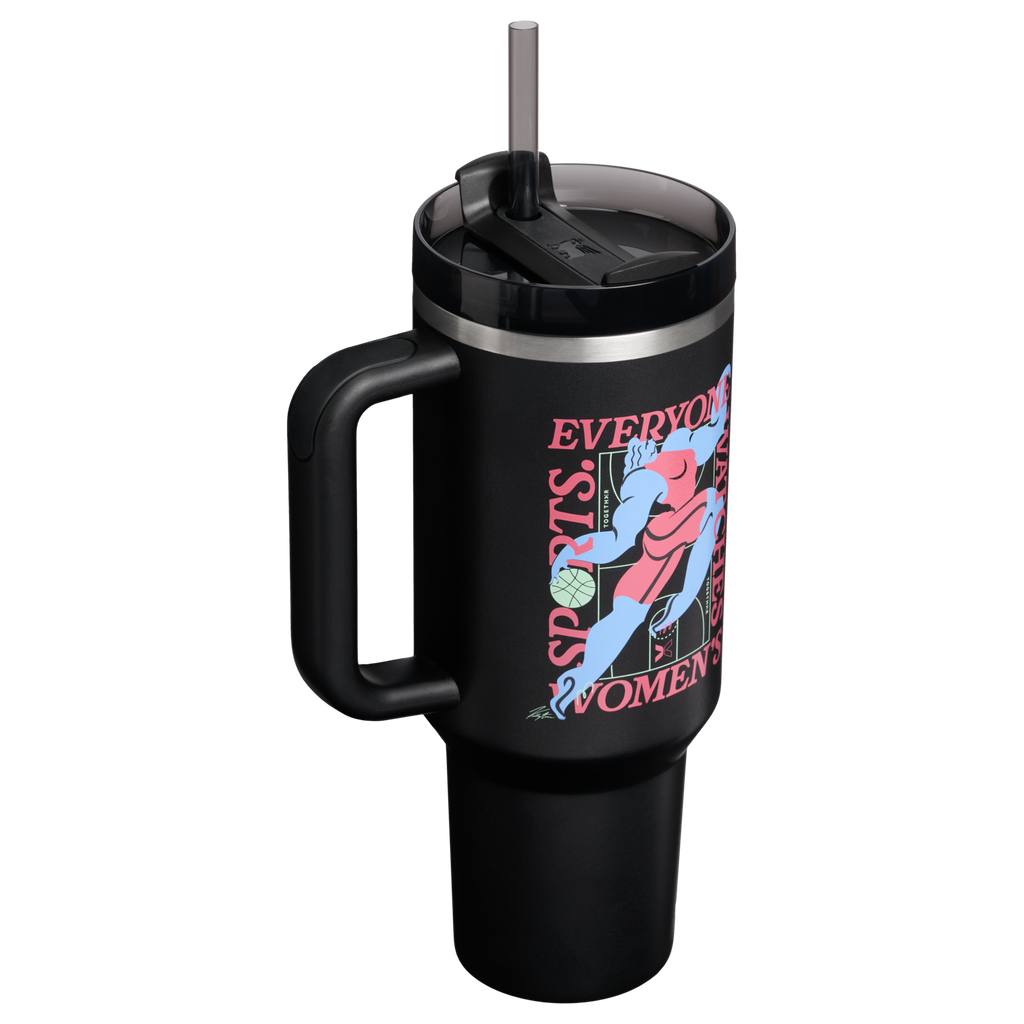Large Capacity The Quencher H2.0 Flowstate Tumbler D340Y - Premium Stainless Steel Straw Cup for All-Day Hydration Detail