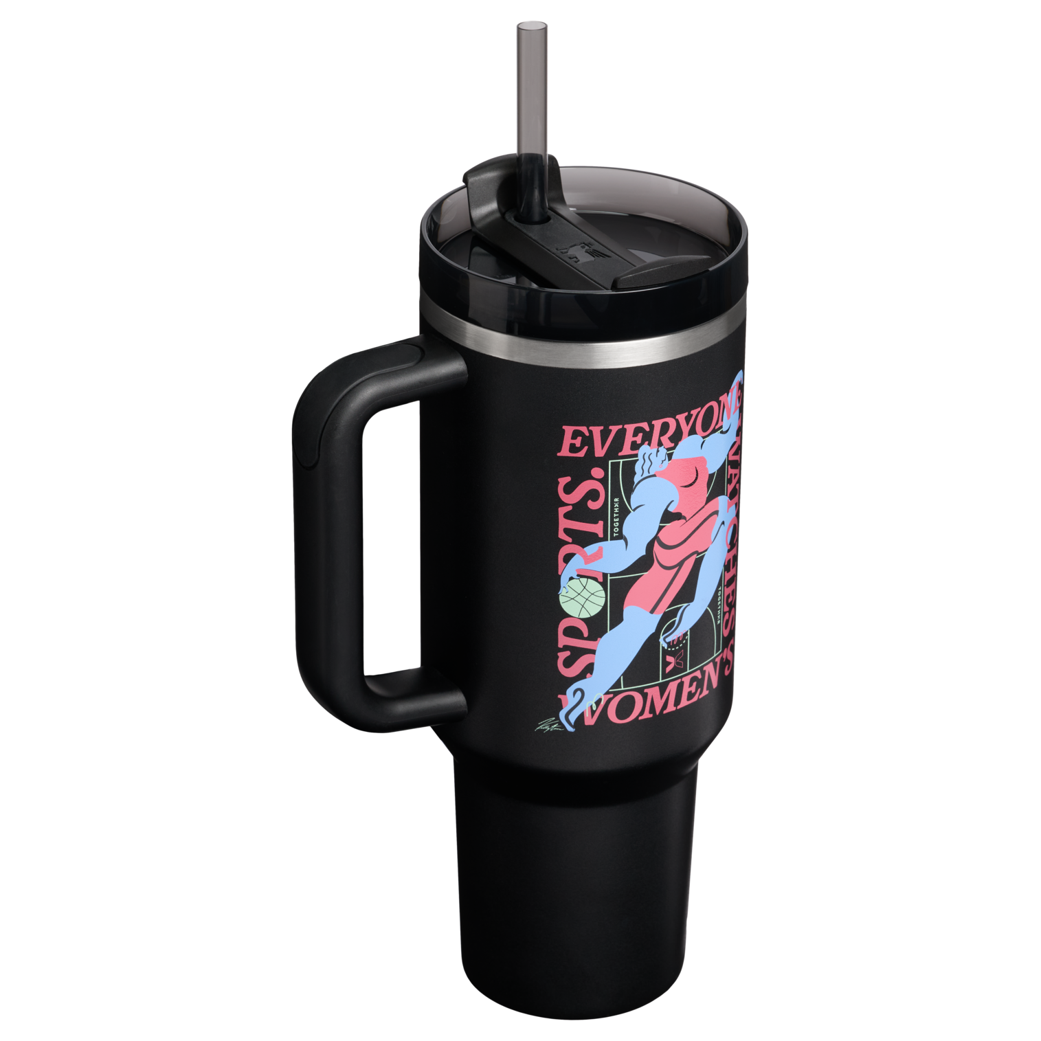 Large Capacity The Quencher H2.0 Flowstate Tumbler D340Y - Premium Stainless Steel Straw Cup for All-Day Hydration Detail