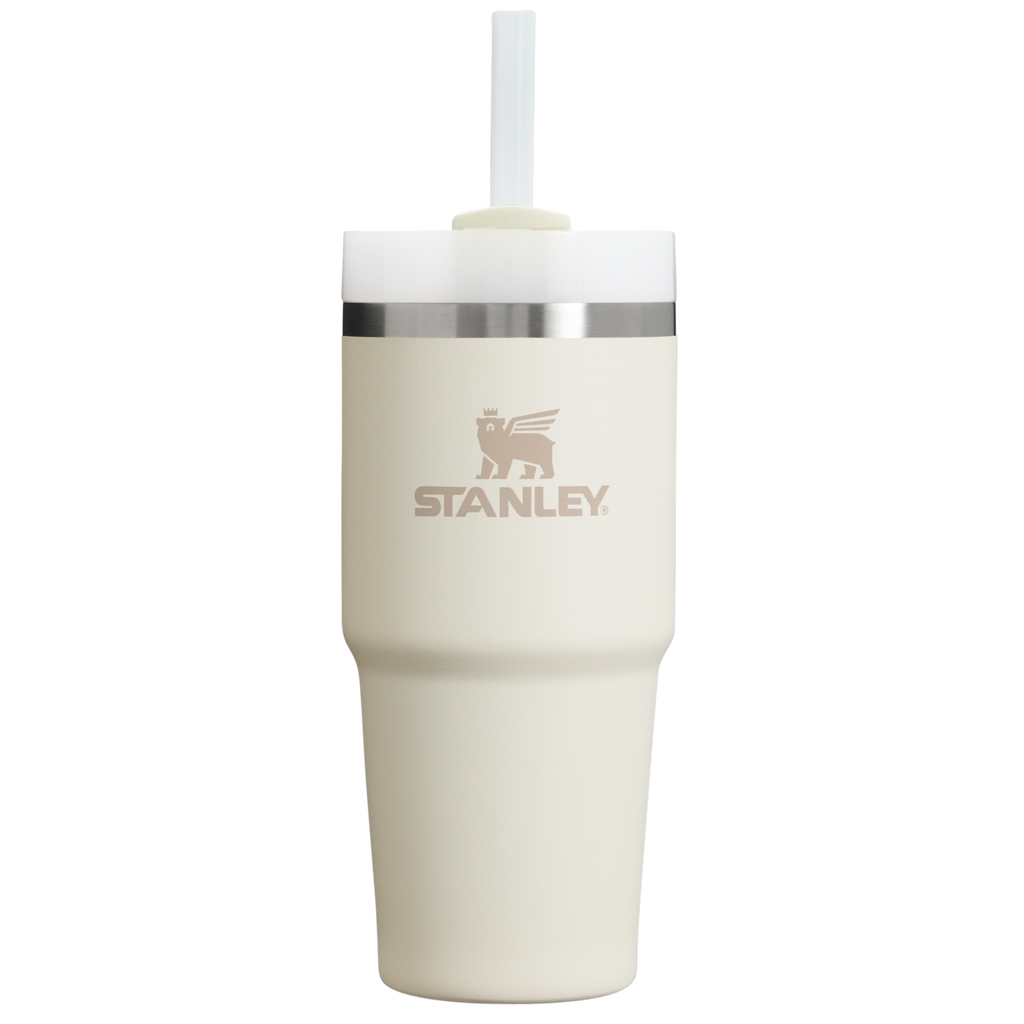 Splash-Resistant FlowState The Quencher H2.0 Flowstate Tumbler  | Stanley Create D329E - Premium Stainless Steel Straw Cup for All-Day Hydration Detail