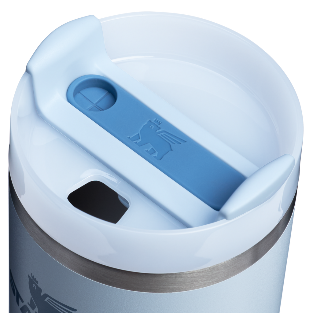 Splash-Resistant FlowState The Quencher H2.0 Flowstate Tumbler  | Stanley Create D329E - Premium Stainless Steel Straw Cup for All-Day Hydration Detail