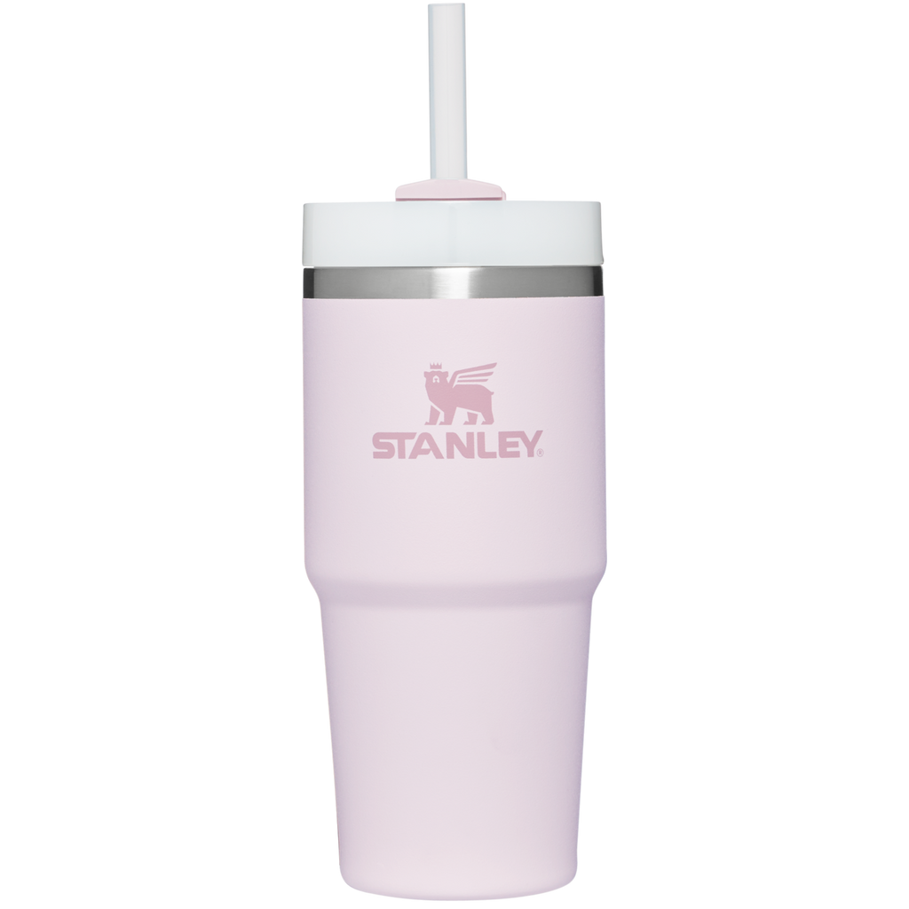 Splash-Resistant FlowState The Quencher H2.0 Flowstate Tumbler  | Stanley Create D329E - Premium Stainless Steel Straw Cup for All-Day Hydration Detail
