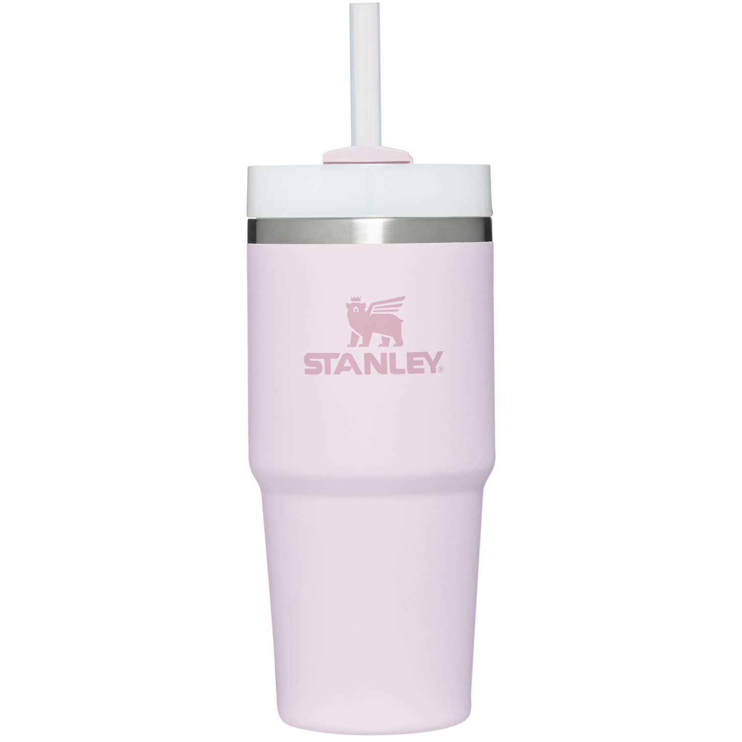 Splash-Resistant FlowState The Quencher H2.0 Flowstate Tumbler  | Stanley Create D329E - Premium Stainless Steel Straw Cup for All-Day Hydration Detail