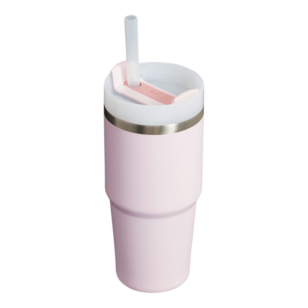 Splash-Resistant FlowState The Quencher H2.0 Flowstate Tumbler  | Stanley Create D329E - Premium Stainless Steel Straw Cup for All-Day Hydration Detail