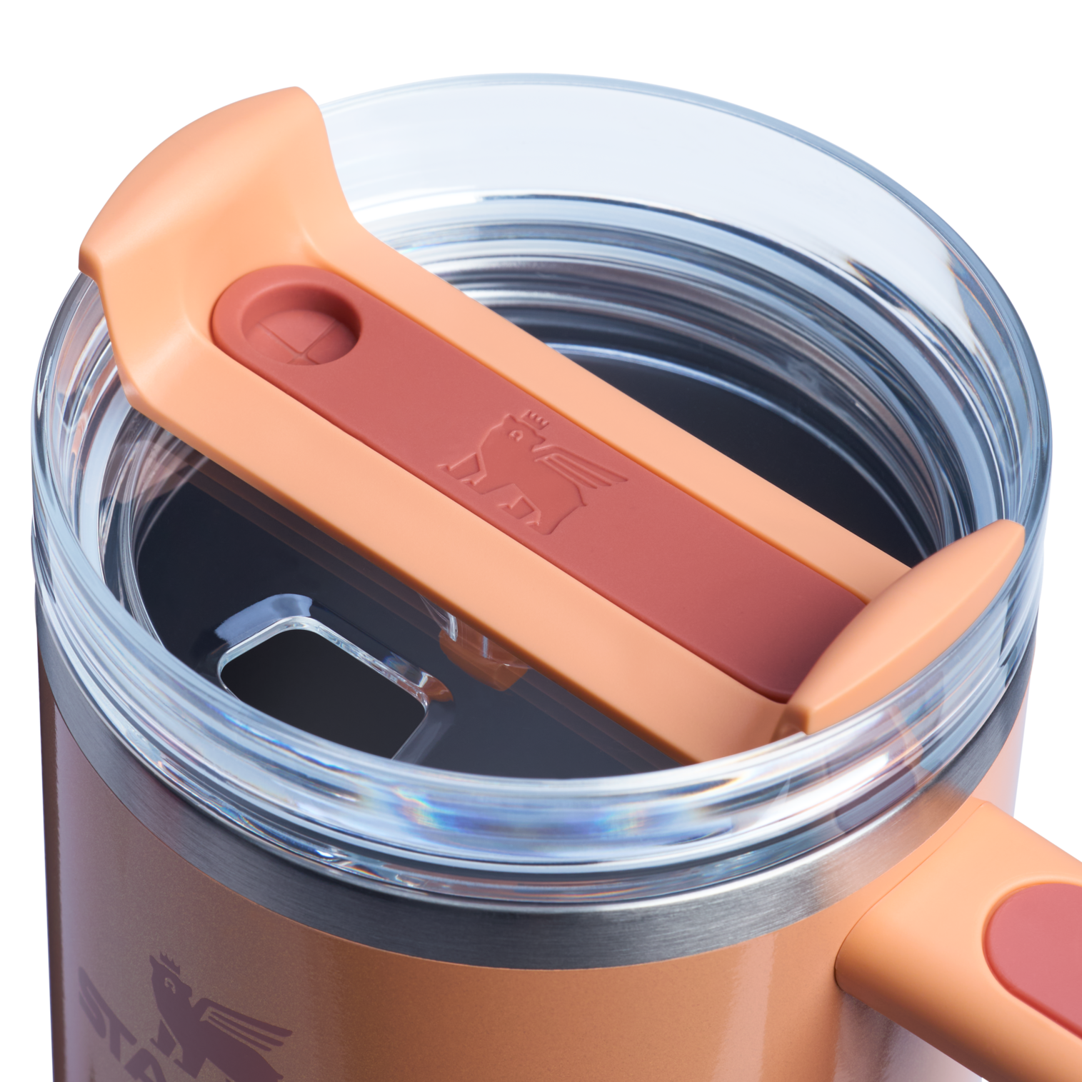 Double-Wall Vacuum The Quencher H2.0 Flowstate Tumbler D050X - FlowState 3-Position Lid Insulated Travel Mug Detail