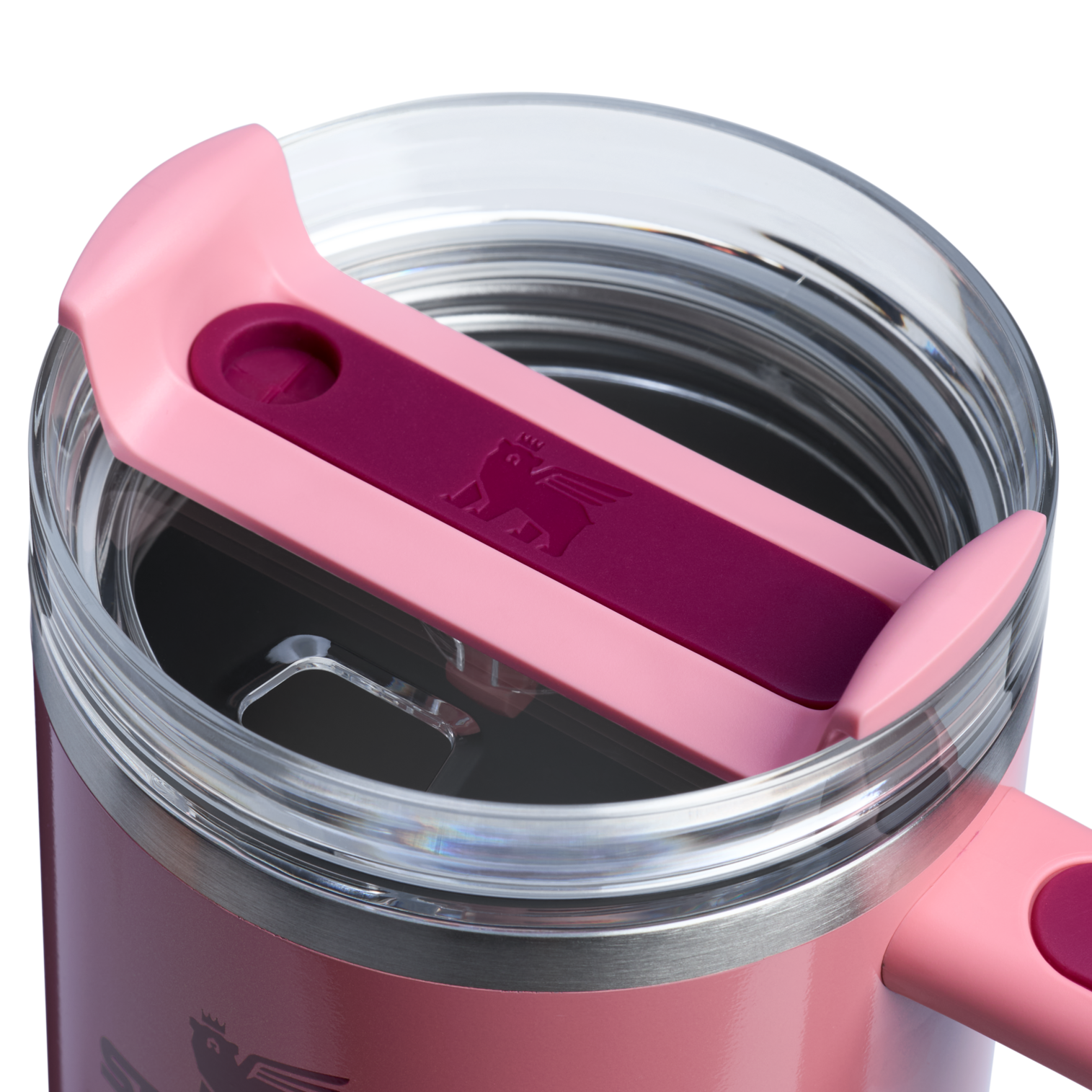 Double-Wall Vacuum The Quencher H2.0 Flowstate Tumbler D050X - FlowState 3-Position Lid Insulated Travel Mug Detail