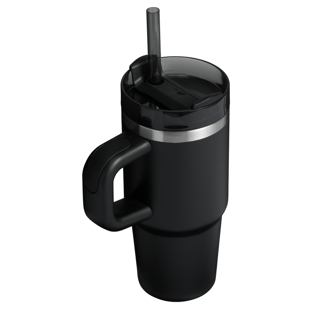 Insulated Travel The Quencher H2.O Flowstate Tumbler | Stanley Create D291F - Double-Wall Vacuum Insulated Travel Tumbler with Straw Detail