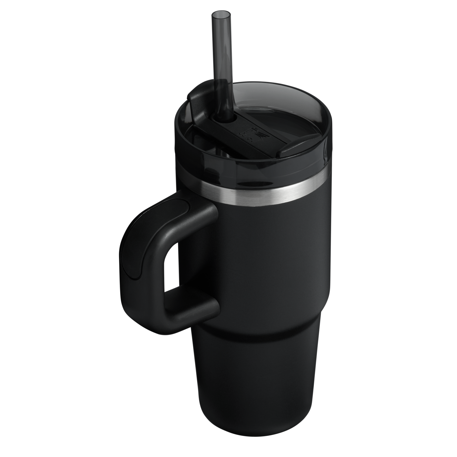 Insulated Travel The Quencher H2.O Flowstate Tumbler | Stanley Create D291F - Double-Wall Vacuum Insulated Travel Tumbler with Straw Detail