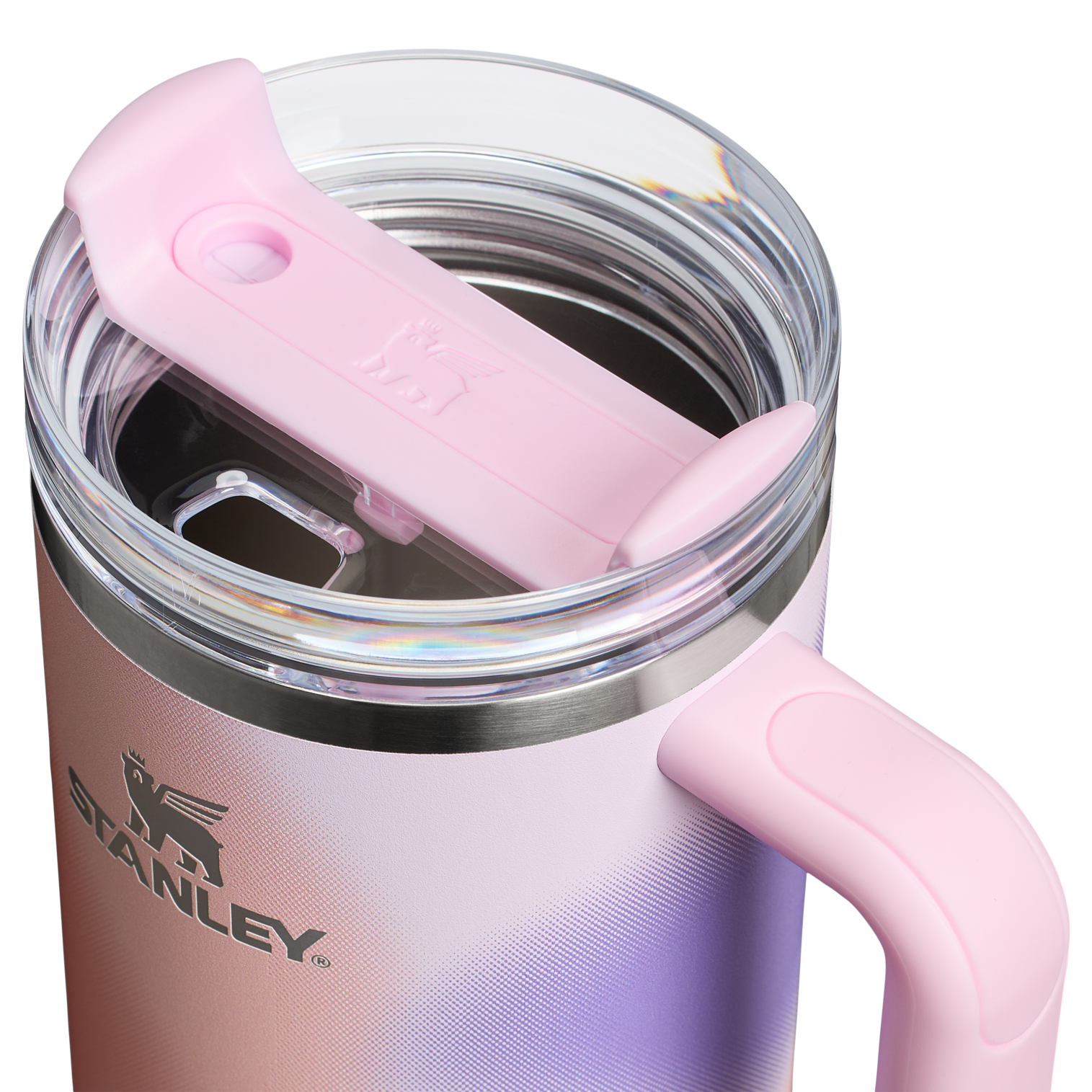 Double-Wall Vacuum The Quencher H2.0 Flowstate Tumbler D050X - FlowState 3-Position Lid Insulated Travel Mug Detail