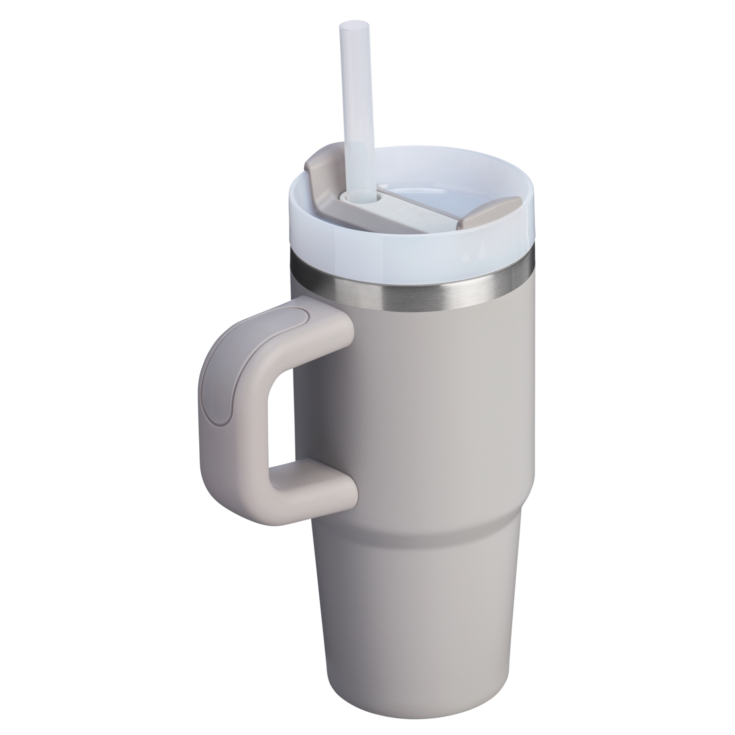 Insulated Travel The Quencher H2.O Flowstate Tumbler | Stanley Create D291F - Double-Wall Vacuum Insulated Travel Tumbler with Straw Detail