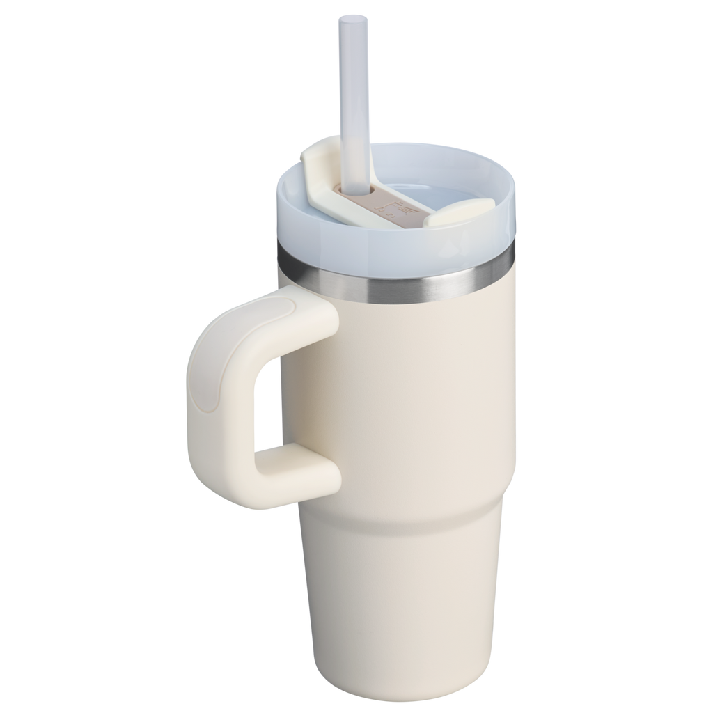 Insulated Travel The Quencher H2.O Flowstate Tumbler | Stanley Create D291F - Double-Wall Vacuum Insulated Travel Tumbler with Straw Detail