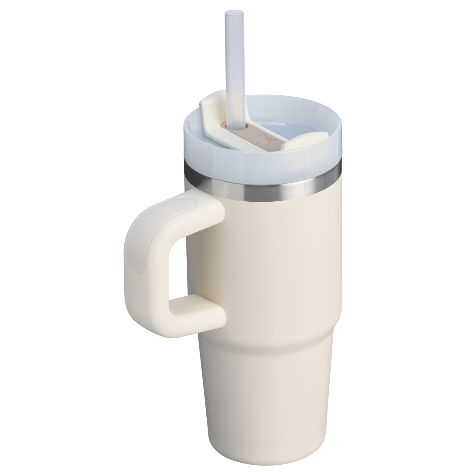 Insulated Travel The Quencher H2.O Flowstate Tumbler | Stanley Create D291F - Double-Wall Vacuum Insulated Travel Tumbler with Straw Detail