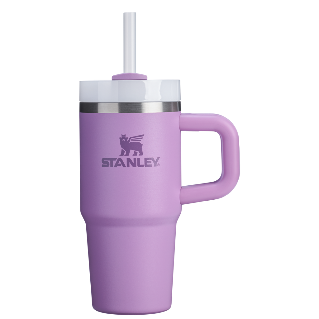 Insulated Travel The Quencher H2.O Flowstate Tumbler | Stanley Create D291F - Double-Wall Vacuum Insulated Travel Tumbler with Straw Detail