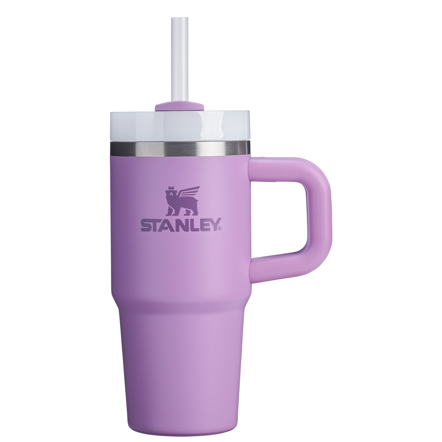 Insulated Travel The Quencher H2.O Flowstate Tumbler | Stanley Create D291F - Double-Wall Vacuum Insulated Travel Tumbler with Straw Detail
