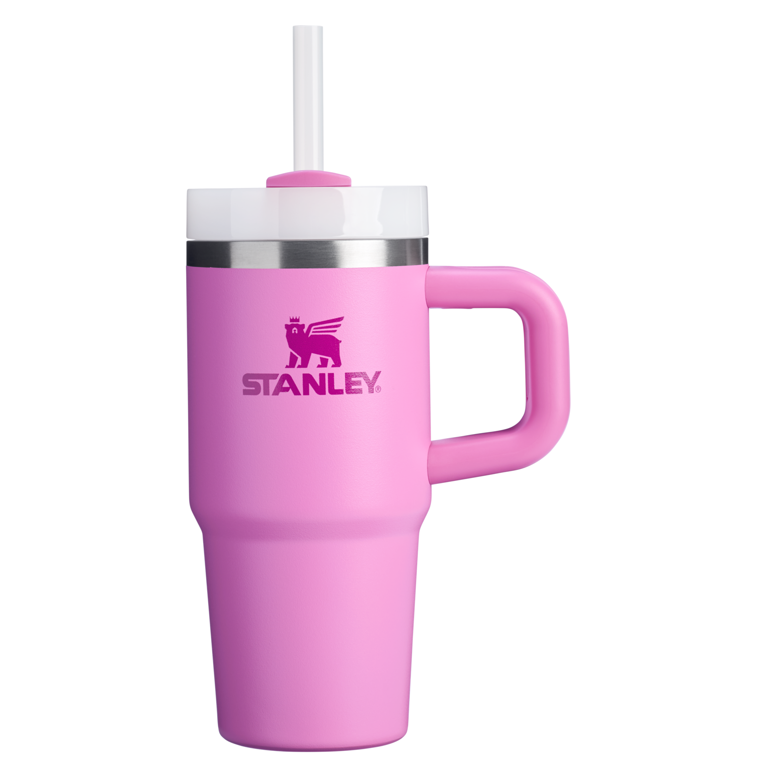 Insulated Travel The Quencher H2.O Flowstate Tumbler | Stanley Create D291F - Double-Wall Vacuum Insulated Travel Tumbler with Straw Detail