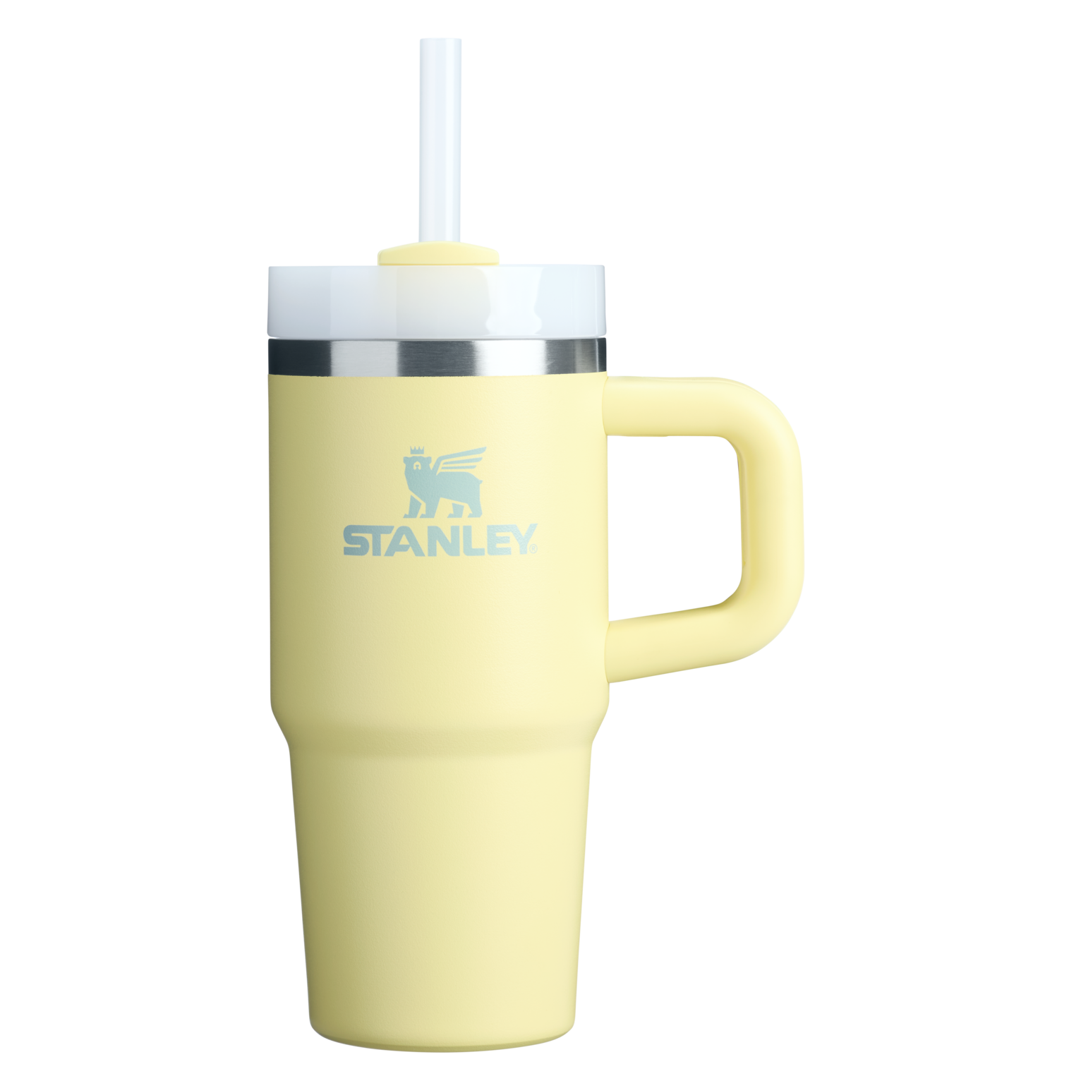 Insulated Travel The Quencher H2.O Flowstate Tumbler | Stanley Create D291F - Double-Wall Vacuum Insulated Travel Tumbler with Straw Detail