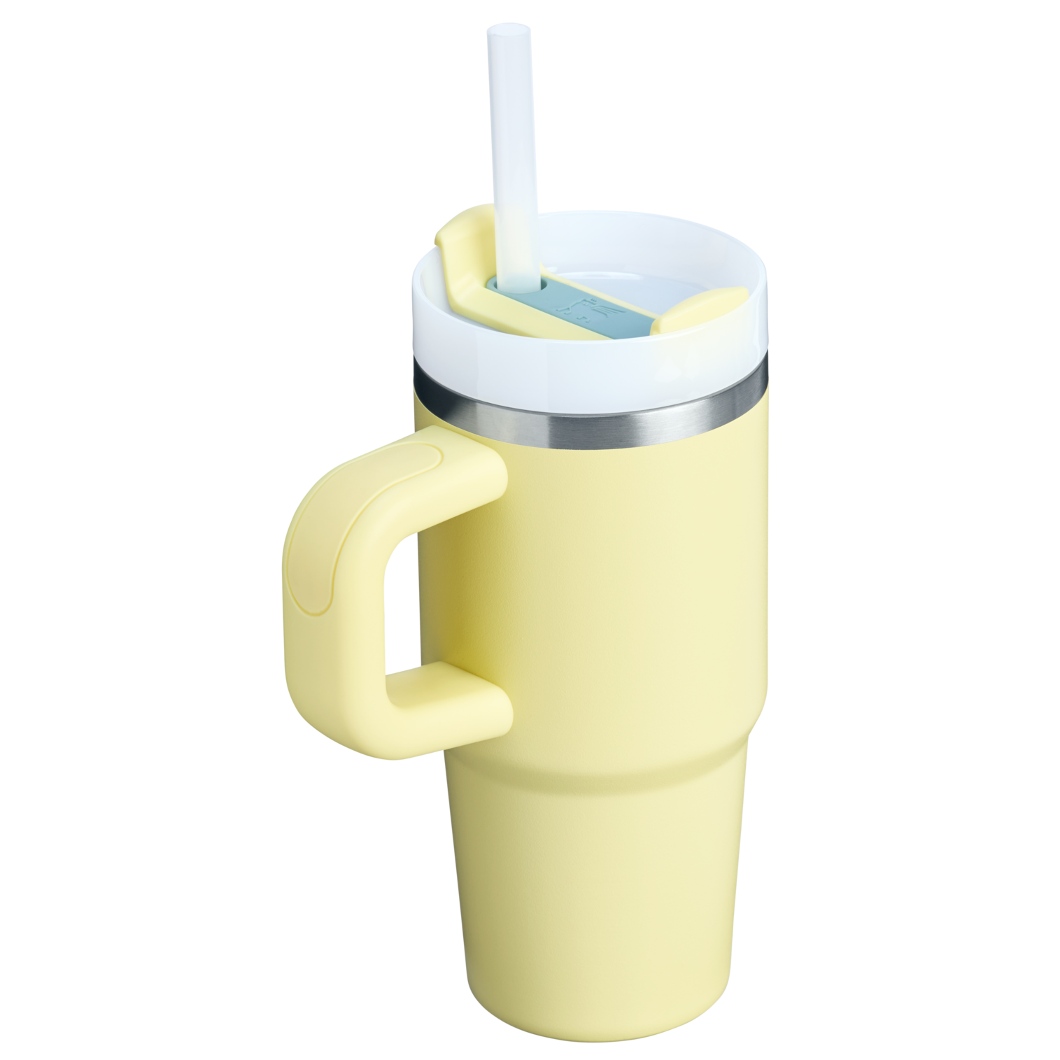 Insulated Travel The Quencher H2.O Flowstate Tumbler | Stanley Create D291F - Double-Wall Vacuum Insulated Travel Tumbler with Straw Detail