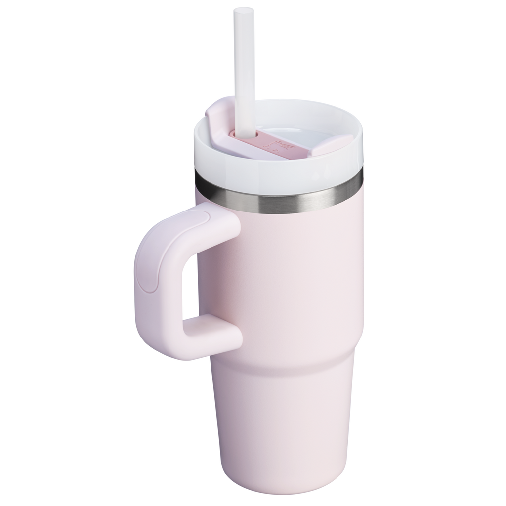Insulated Travel The Quencher H2.O Flowstate Tumbler | Stanley Create D291F - Double-Wall Vacuum Insulated Travel Tumbler with Straw Detail