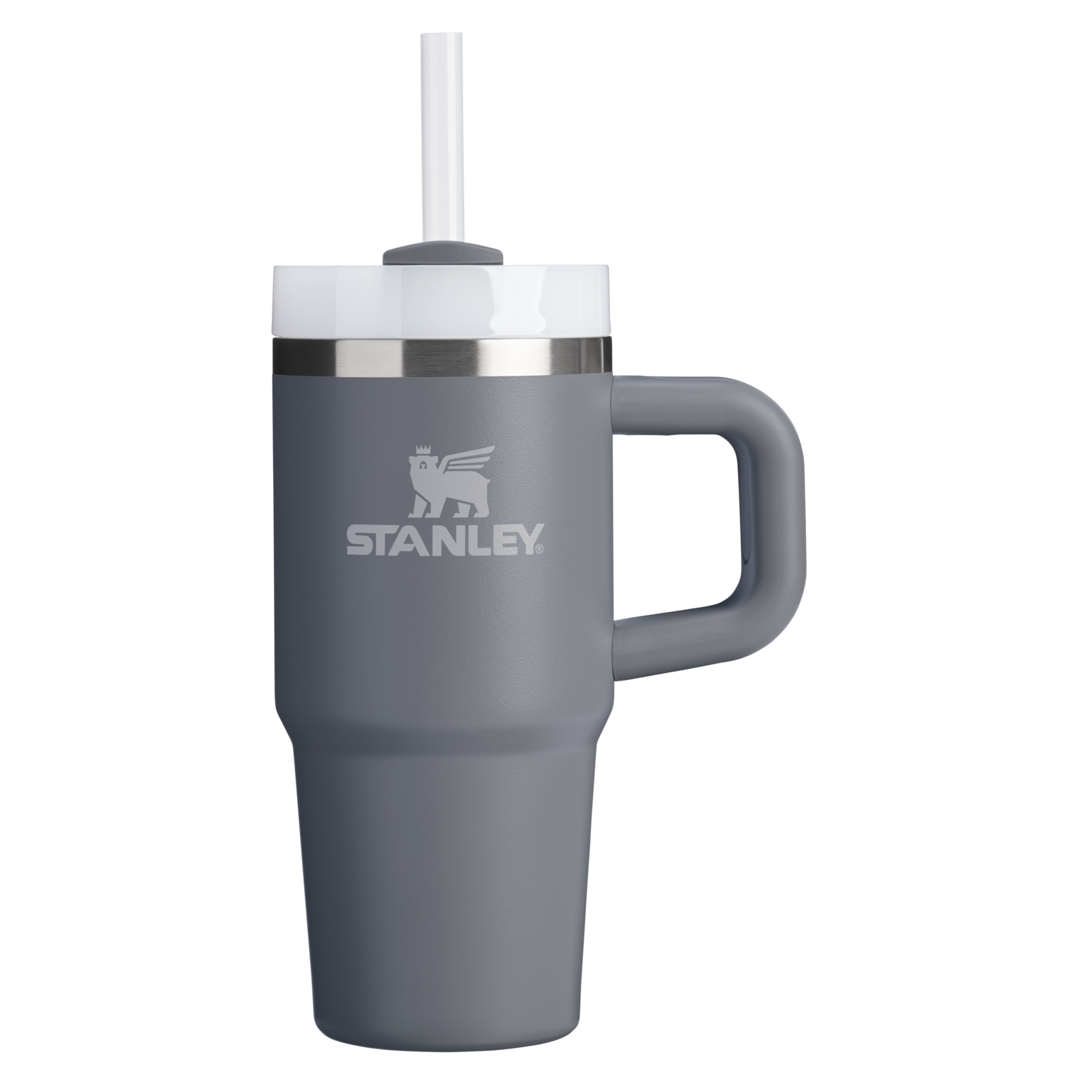Insulated Travel The Quencher H2.O Flowstate Tumbler | Stanley Create D291F - Double-Wall Vacuum Insulated Travel Tumbler with Straw Detail