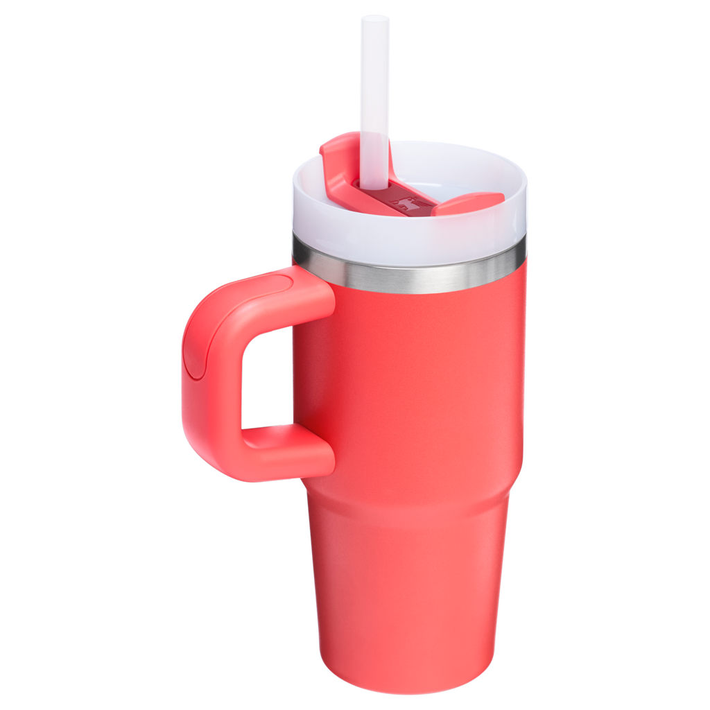 Insulated Travel The Quencher H2.O Flowstate Tumbler | Stanley Create D291F - Double-Wall Vacuum Insulated Travel Tumbler with Straw Detail