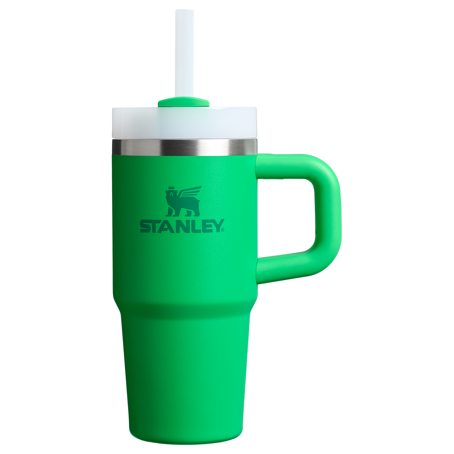 Insulated Travel The Quencher H2.O Flowstate Tumbler | Stanley Create D291F - Double-Wall Vacuum Insulated Travel Tumbler with Straw Detail