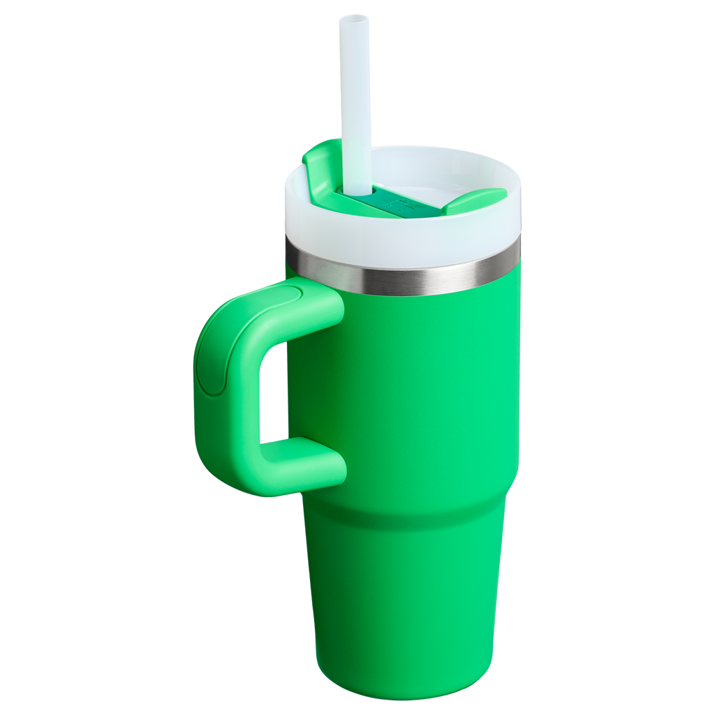 Insulated Travel The Quencher H2.O Flowstate Tumbler | Stanley Create D291F - Double-Wall Vacuum Insulated Travel Tumbler with Straw Detail