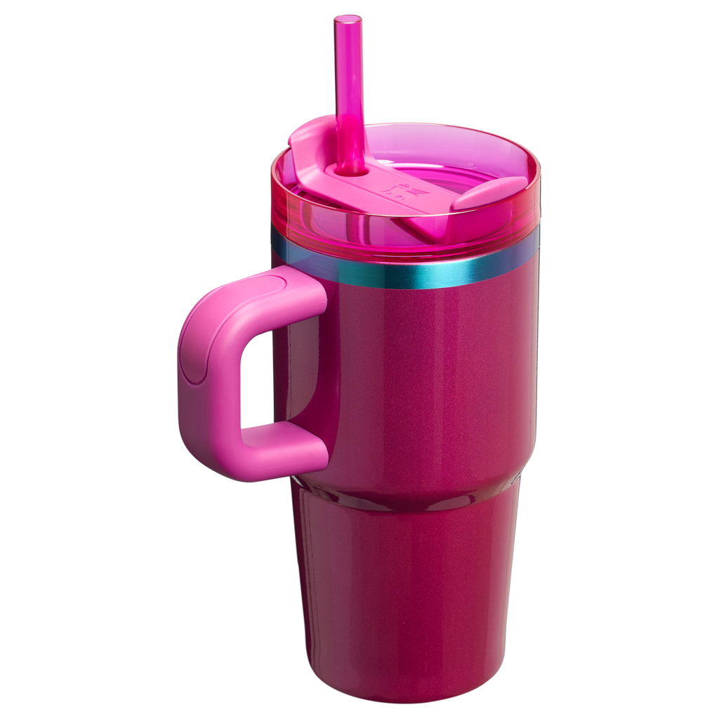 Double-Wall Vacuum The Quencher H2.O Flowstate Tumbler with Handle | Stanley Create D309N - Premium Stainless Steel Straw Cup for All-Day Hydration Detail