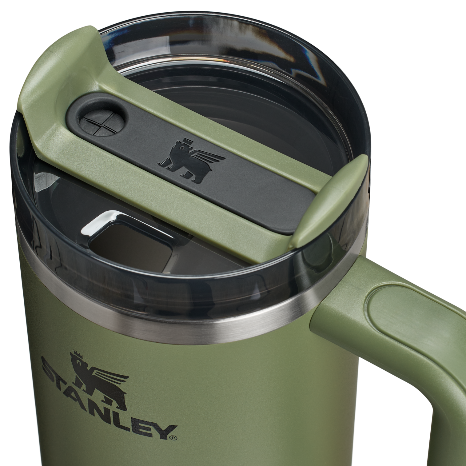Double-Wall Vacuum The Quencher H2.0 Flowstate Tumbler D051L - FlowState 3-Position Lid Insulated Travel Mug Detail