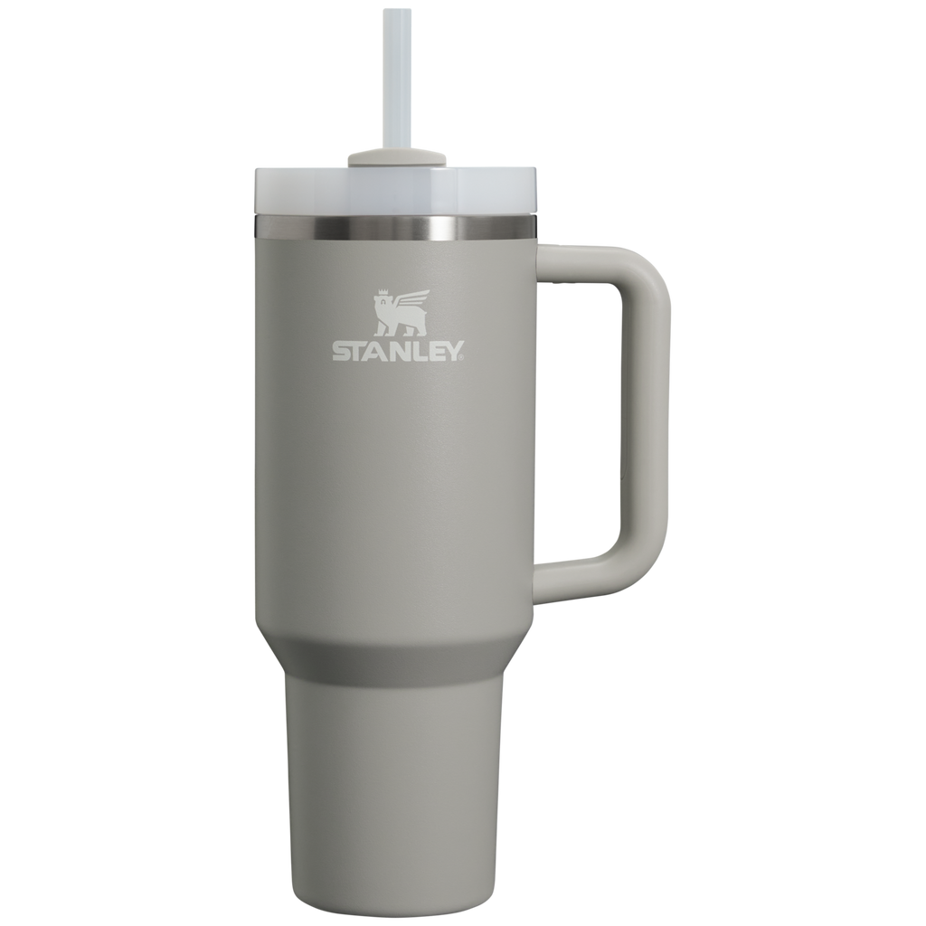 Double-Wall Vacuum The Quencher H2.0 Flowstate Tumbler D050X - FlowState 3-Position Lid Insulated Travel Mug - Ash