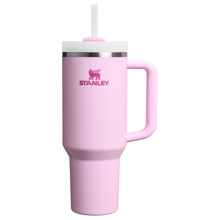 Double-Wall Vacuum The Quencher H2.0 Flowstate Tumbler D050X - FlowState 3-Position Lid Insulated Travel Mug - Cherry Blossom