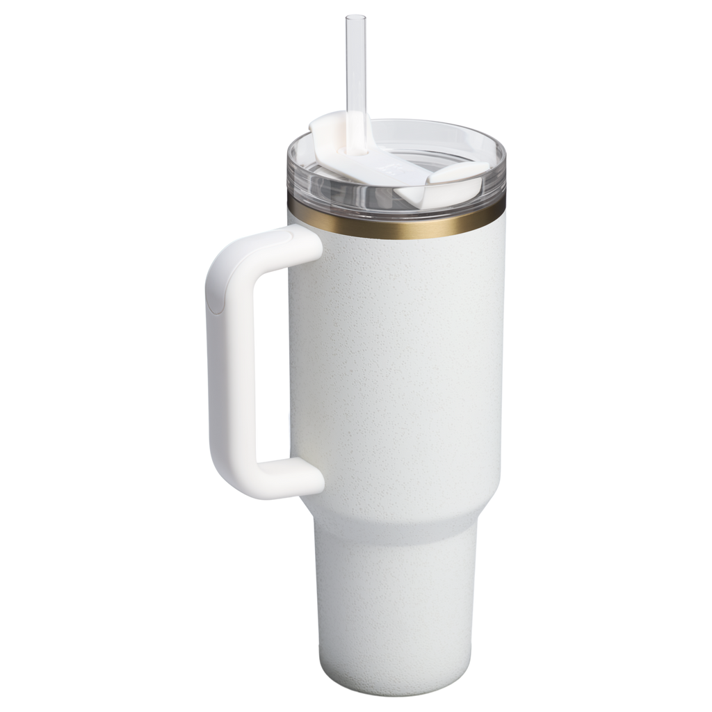 Double-Wall Vacuum The Quencher H2.0 Flowstate Tumbler  | Stanley Create D332L - FlowState 3-Position Lid Insulated Travel Mug Detail