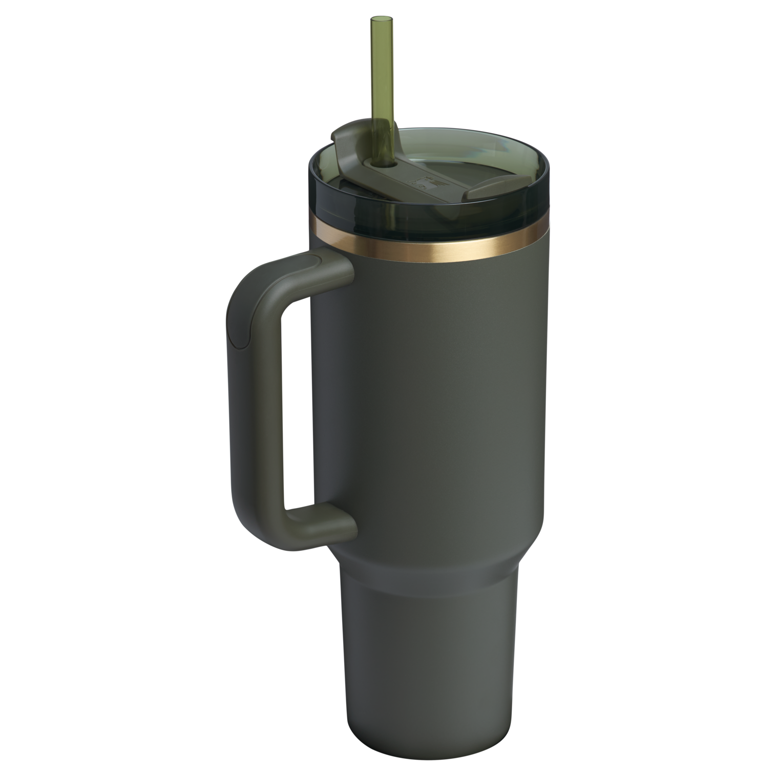 Double-Wall Vacuum The Quencher H2.0 Flowstate Tumbler  | Stanley Create D332L - FlowState 3-Position Lid Insulated Travel Mug Detail