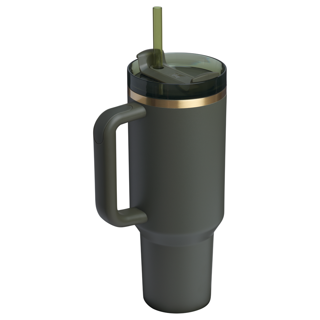 Double-Wall Vacuum The Quencher H2.0 Flowstate Tumbler D050X - FlowState 3-Position Lid Insulated Travel Mug Detail