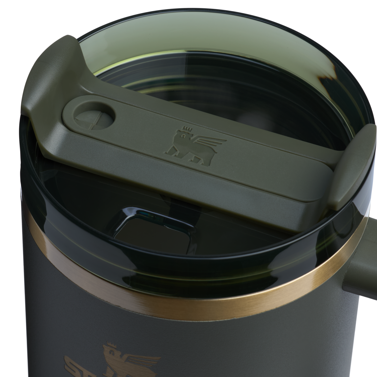 Double-Wall Vacuum The Quencher H2.0 Flowstate Tumbler D050X - FlowState 3-Position Lid Insulated Travel Mug Detail