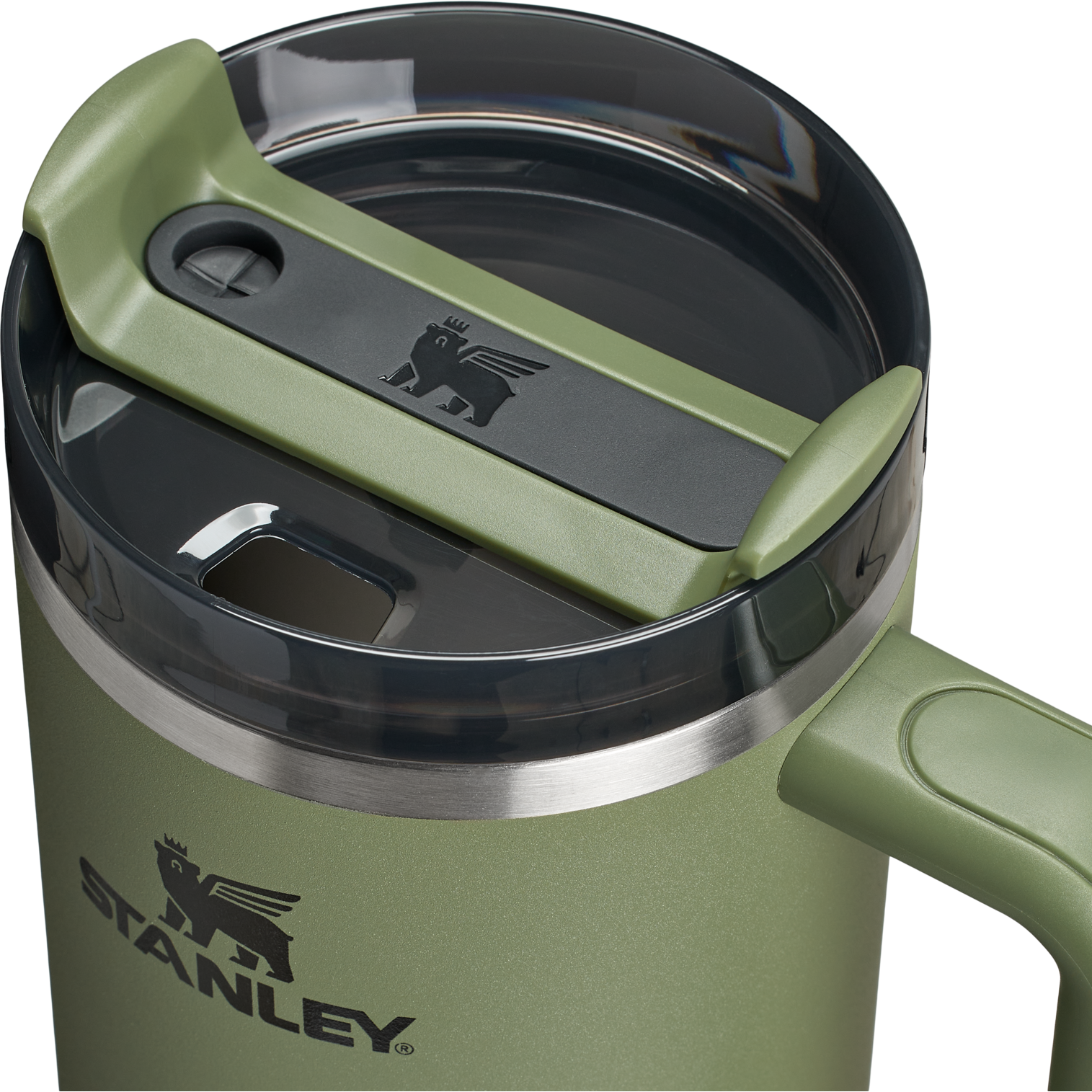 Double-Wall Vacuum The Quencher H2.0 Flowstate Tumbler D050X - FlowState 3-Position Lid Insulated Travel Mug Detail