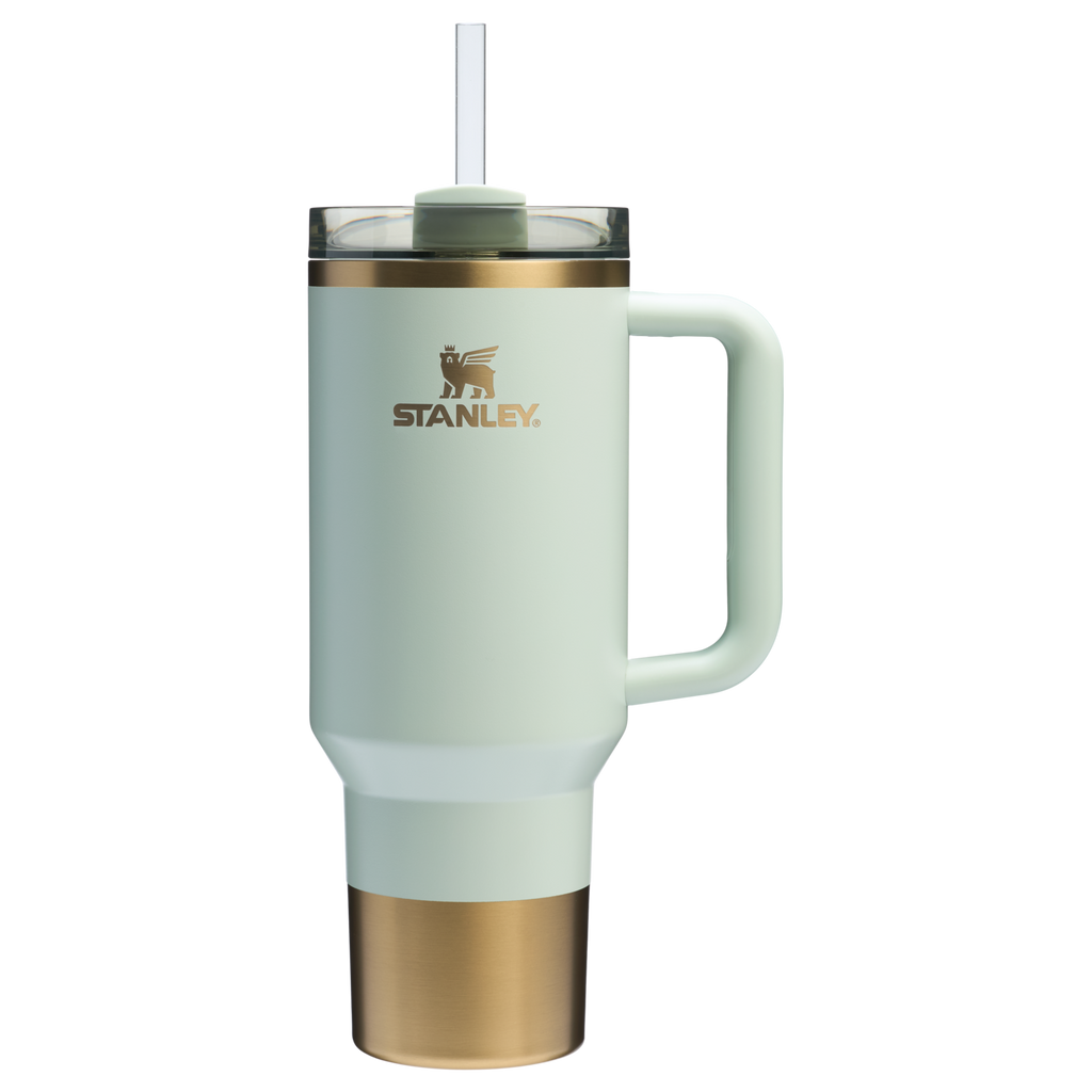 Double-Wall Vacuum The Quencher H2.0 Flowstate Tumbler  | Stanley Create D332L - FlowState 3-Position Lid Insulated Travel Mug Detail