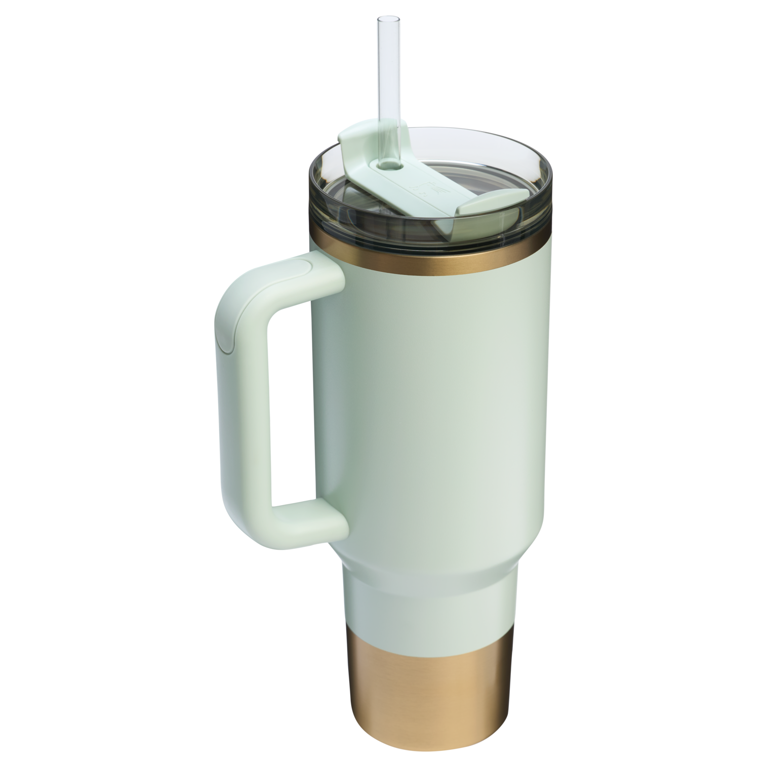 Double-Wall Vacuum The Quencher H2.0 Flowstate Tumbler  | Stanley Create D332L - FlowState 3-Position Lid Insulated Travel Mug Detail