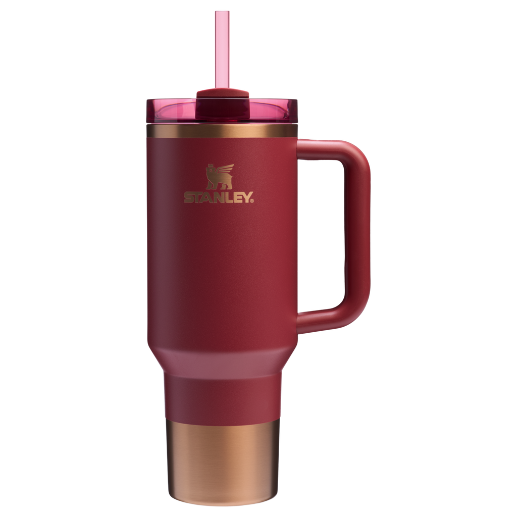 Double-Wall Vacuum The Quencher H2.0 Flowstate Tumbler  | Stanley Create D332L - FlowState 3-Position Lid Insulated Travel Mug Detail