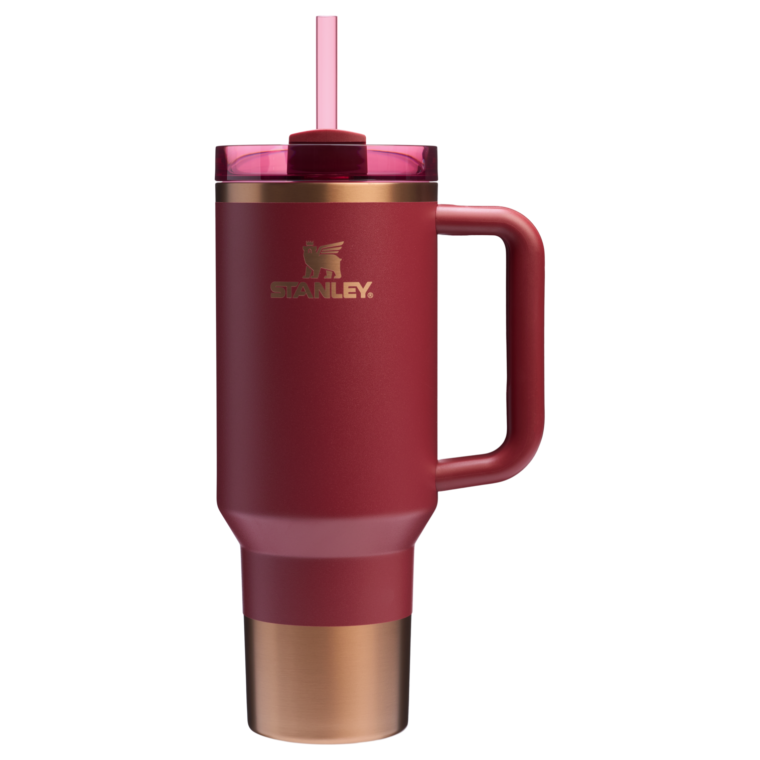Double-Wall Vacuum The Quencher H2.0 Flowstate Tumbler  | Stanley Create D332L - FlowState 3-Position Lid Insulated Travel Mug Detail