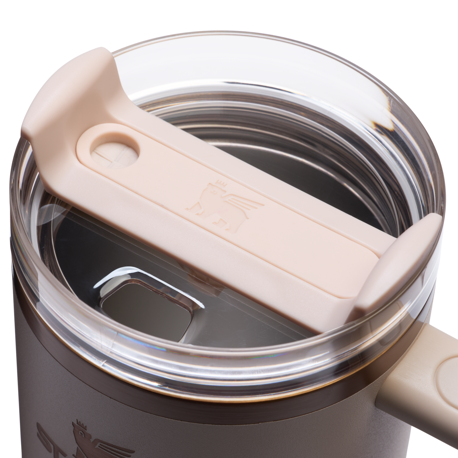 Double-Wall Vacuum The Quencher H2.0 Flowstate Tumbler  | Stanley Create D332L - FlowState 3-Position Lid Insulated Travel Mug Detail