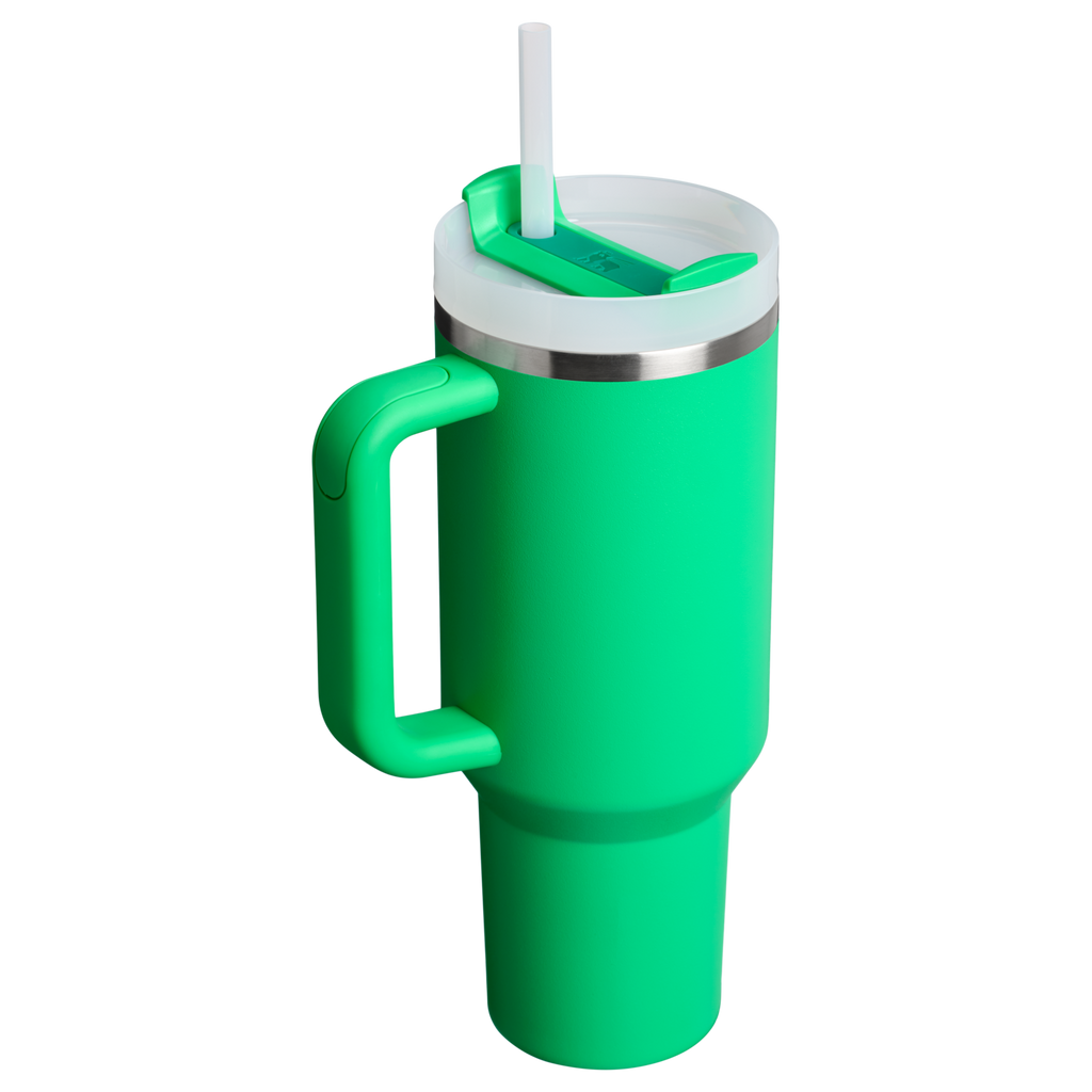 Double-Wall Vacuum The Quencher H2.0 Flowstate Tumbler  | Stanley Create D332L - FlowState 3-Position Lid Insulated Travel Mug Detail