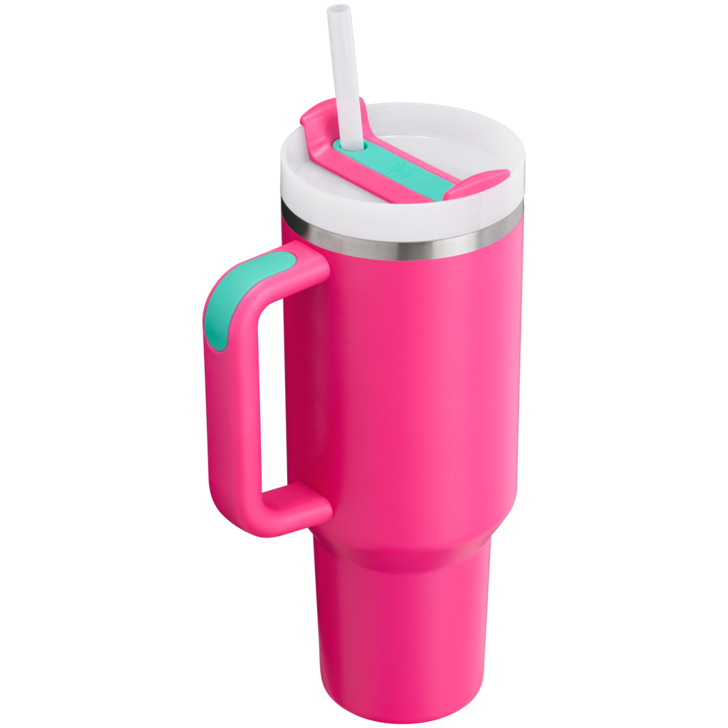 Double-Wall Vacuum The Quencher H2.0 Flowstate Tumbler  | Stanley Create D332L - FlowState 3-Position Lid Insulated Travel Mug Detail