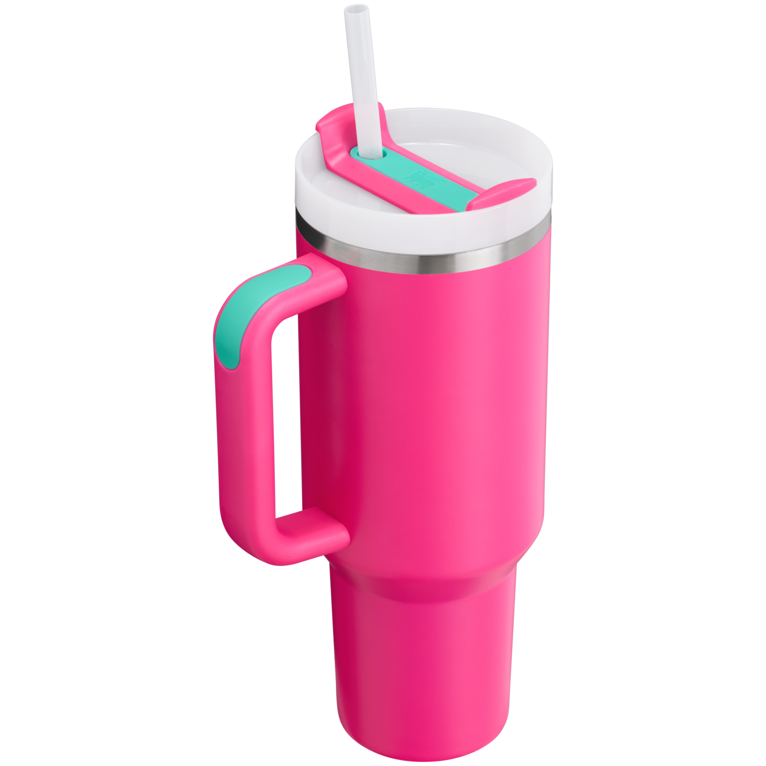 Double-Wall Vacuum The Quencher H2.0 Flowstate Tumbler  | Stanley Create D332L - FlowState 3-Position Lid Insulated Travel Mug Detail