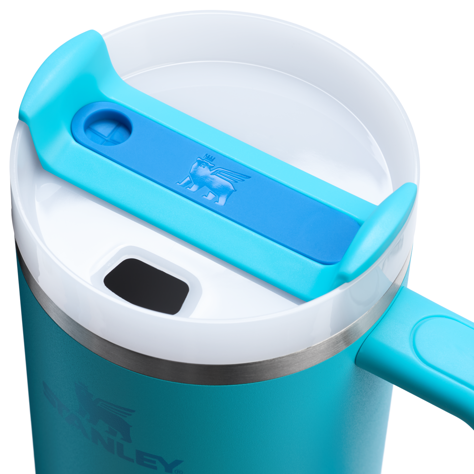 Double-Wall Vacuum The Quencher H2.0 Flowstate Tumbler D050X - FlowState 3-Position Lid Insulated Travel Mug Detail