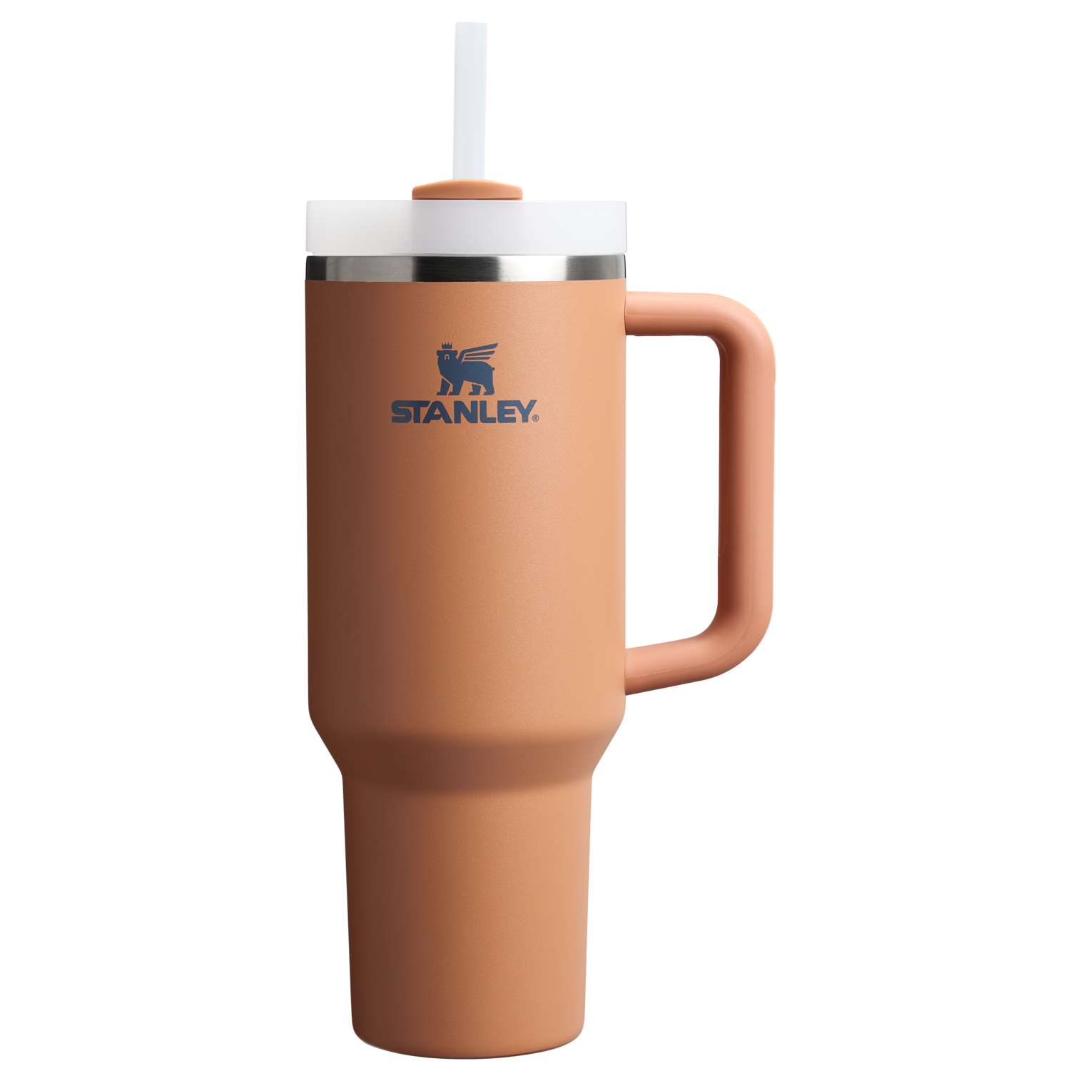 Double-Wall Vacuum The Quencher H2.0 Flowstate Tumbler  | Stanley Create D332L - FlowState 3-Position Lid Insulated Travel Mug - Toast